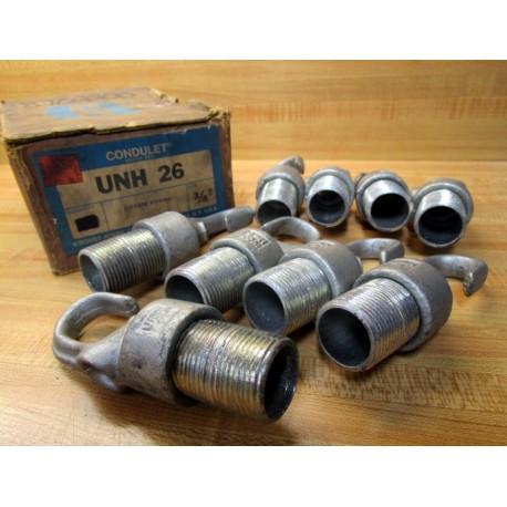 Crouse & Hinds UNH 26 Fixture Fitting UNH26 (Pack of 9)