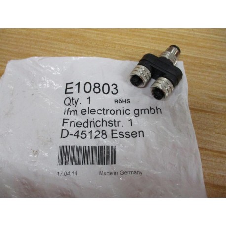 IFM Efector E10803 YT Splitter ZDO2H050MSS0000-00STGH050MSS