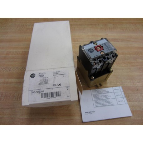 Allen Bradley 700-P200A1 Control Relay 700P200A1