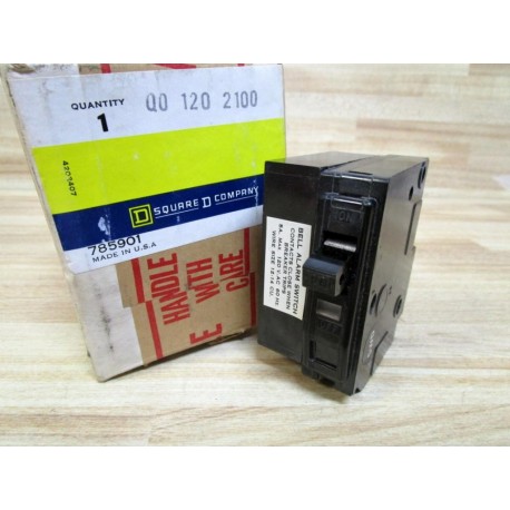 Square D Q0 120 2100 Circuit Breaker