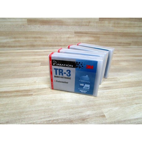 3M Imation TR-3 Minicartridges TR3 (Pack of 4)