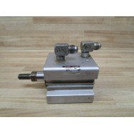 SMC CHDQHB40-25M-X675 Cylinder CHDQHB4025MX675 - Used