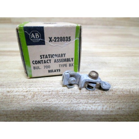 Allen Bradley X-228035 Stationary Contact Assembly X228035 (Pack of 5)