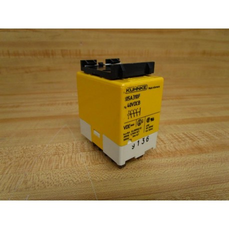 Kuhnke 105A310F Relay (Pack of 2) - New No Box