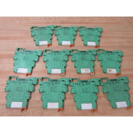 Phoenix Contact PLC-BSC-24UC21 Block 2966029 W2961105 (Pack of 11) - Used