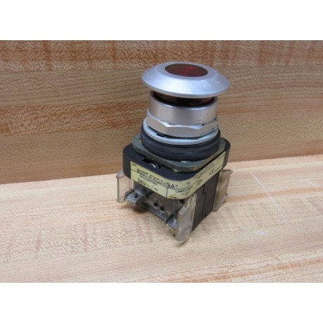 Allen Bradley 800T-FXQ24BA1 PushPull Switch W800T-XA  Blank - Used