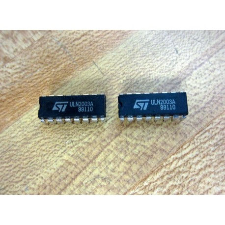 ST Micro ULN2003A Integrated Circuit (Pack of 2) - New No Box