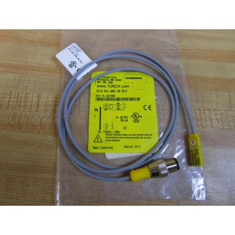 Turck NI3.5-Q5.5-AP6X-1M-RS 4T Inductive Sensor S4613683