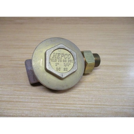 Mepco 2E-34" Steam Trap 2E Side Outlet - New No Box