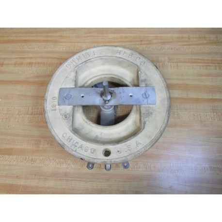Ohmite Model-T Rheostat, Potentiometer RE-19607 1200 OHMS - New No Box