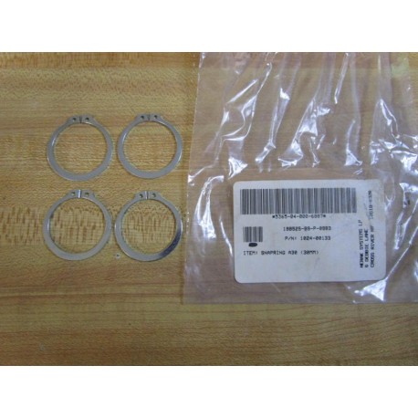 Nerak Systems 1024-00133 Snap Ring A30 (Pack of 4)