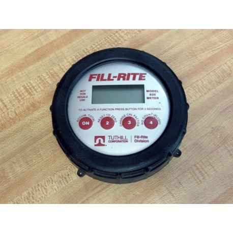 Tuthill 820 Fill-Rite Digital Meter Housing Only - Used