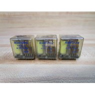 Allied Control T163-CC-CC Relay T163CCCC 48 VDC 2500Ω (Pack of 3) - Used