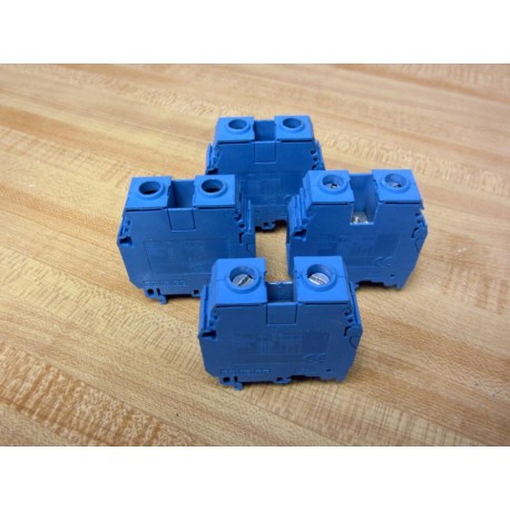 Entrelec ABB M3516 Terminal Blocks M3516 115 124 07 Blue (Pack of 4) - Used