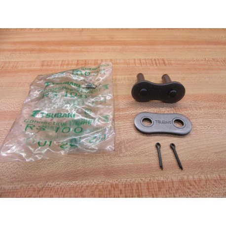 Tsubaki RS 100 Roller Chain RS100 Connecting Link Only (Pack of 3)