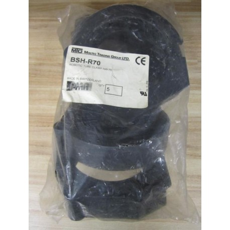 Moltec BSH-R70 Robotic Tube Clamp BSHR70 (Pack of 5)