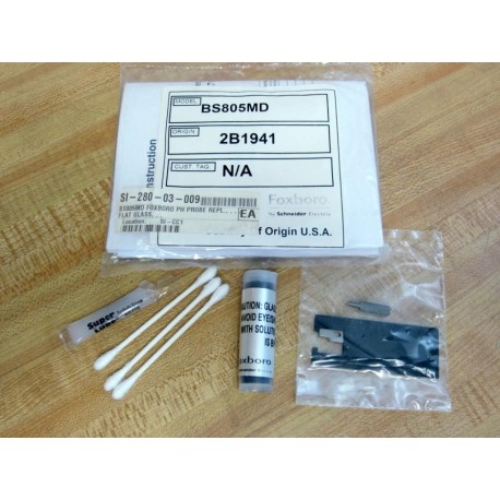 Foxboro BS805MD 871PH Sensor Electrode Kit