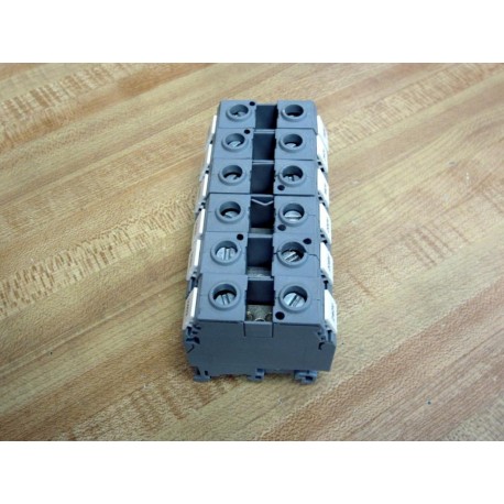 Entrelec ABB M3516 Terminal Blocks M3516 115 124 07 (Pack of 6) - Used