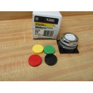 General Electric CR104PBG91U2 HD Oil-Tight Push Button GE wo Contact Block