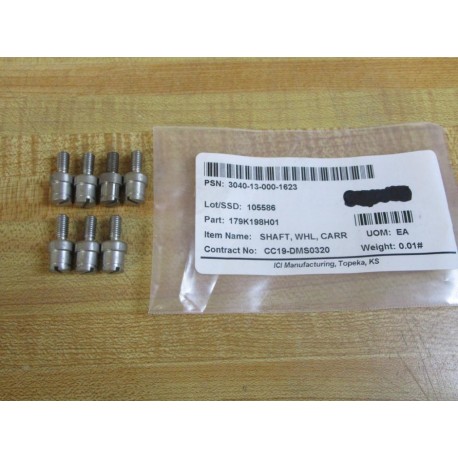 ICI Manufacturing 179K198H01 Shaft, WHL, CARR (Pack of 7)