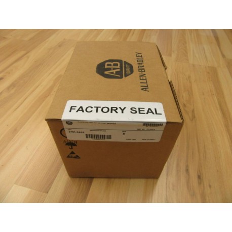 Allen Bradley 1791-24A8 IO Block 179124A8 Factory Sealed