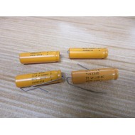 Sprague TVA-1345 Capacitor TVA 1345 4µF 100DC (Pack of 4) - New No Box