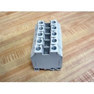 Dinkle DK35H DIN Rail Terminal Block 600V 150A (Pack of 5) - Used