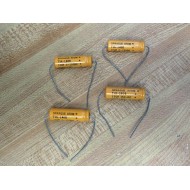 Sprague TVA-1408 Atom Capacitor TVA1408  15µF  0-150DC (Pack of 4) - New No Box