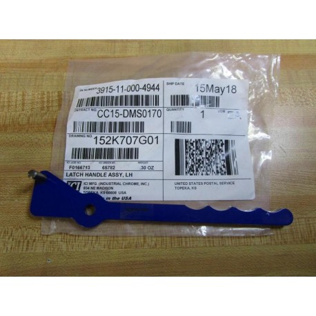 ICI Manufacturing 152K707G01 Latch Handle Assembly, LH