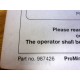 ProMinent 987426 Operating Instructions - New No Box