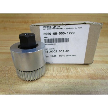 Siemens 66.0002.002-00 Drive Coupling Idler 66000200200