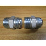 Gates 24MJ-24MP Male Pipe Adapter 24MJ24MP (Pack of 2) - New No Box