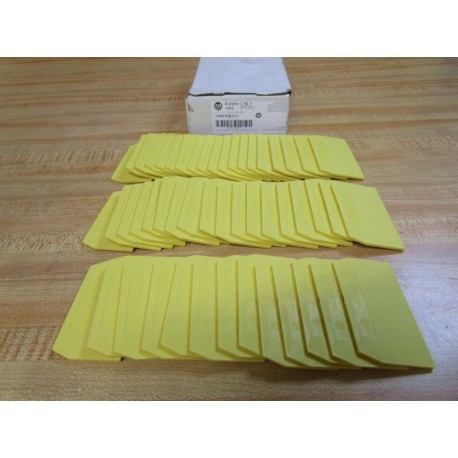 Allen Bradley 1492-EBL6-Y End Barrier 1492EBL6 (Pack of 100)