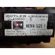 Cutler Hammer A51CNO Reversing Contactor A51CN0 A50CG0 W Bracket - Used