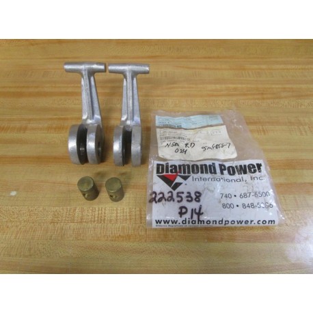 Diamond Power 222538-P14 Cam Handle 222538P14 (Pack of 2)