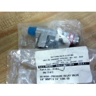 Swagelok SS-4R3A1 S.S. High Pressure Relief Valve SS4R3A1