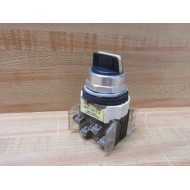 Allen Bradley 800T-J2KT7 3-Pos. Selector Switch W(2) 800T-XA - Used