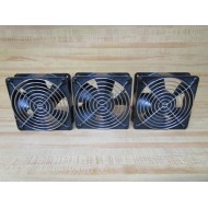 Mechatronics F1238E12B Fan WMetal Guard (Pack of 3) - Used