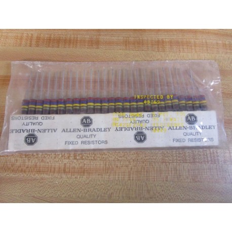 Allen Bradley RC42GF274J Resistor 270K OHMS (Pack of 25)