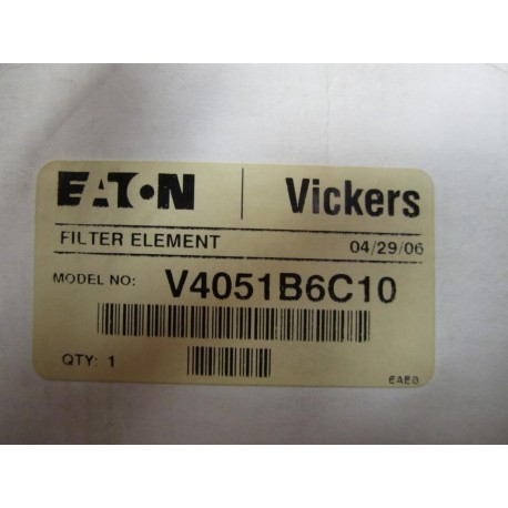 Eaton Vickers V4051B6C10 Filter Elements