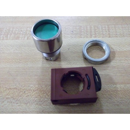1738504 Green Push Button - New No Box