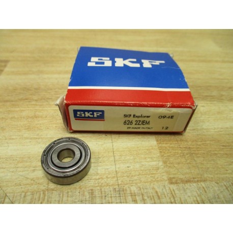 SKF 626 2ZJEM Ball Bearing 6262ZJEM (Pack of 2)