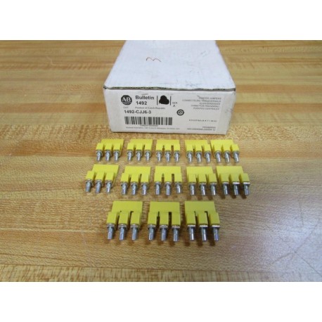 Allen Bradley 1492-CJJ6-3 Center Jumper 1492CJJ63 (Pack of 13)
