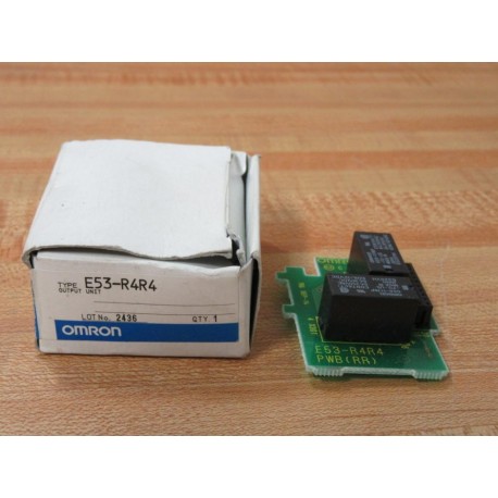 Omron E53-R4R4 Relay Output Unit E53R4R4