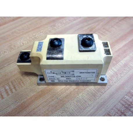 Nihon WL330T16-DK SCR Thyristor Module SKKT 33016E - Used