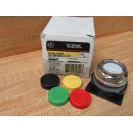 General Electric CR104PBG01U1A1 Flush Button GE WO Contacts, WO Nameplate
