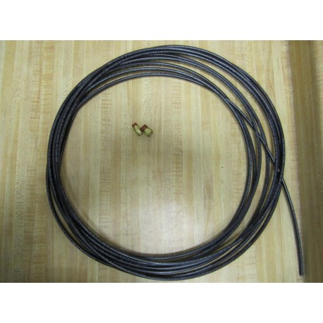 Parker 1120-4A -BLK Black Nylon Airbrake Tubing 14 Inch 34 Ft - New No Box