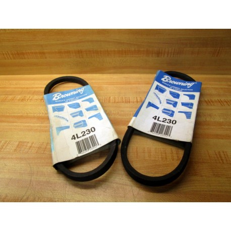 Browning 4L230 FHP Smooth V-Belt (Pack of 2)