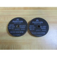 Magnum 4031 Grinding Wheel 15973 (Pack of 2) - New No Box