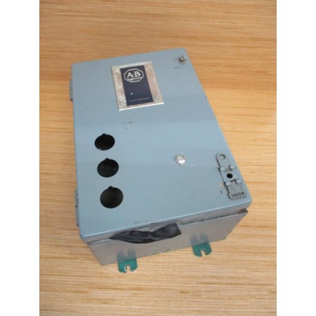 Allen Bradley 509-BJB-1-4R-6 Magnetic Motor Controller Enclosure Only - Used